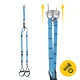 4FIZJO Suspension Training Straps for Fitness, Blue