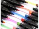 Alcohol Double-sided Markers in a Case, Set of 40