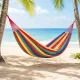 Double Garden Hammock XXL with Cover, 200 x 150 cm