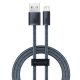 USB uz Lightning kabelis Baseus Dynamic CALD000416 2.4A 1m Pelēks