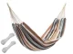 Double Garden Hammock with Bag, 200x150 cm, Striped