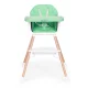 Ecotoys HC508 2-in-1 Baby High Chair, Green