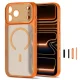 Tech-Protect MagPrime MagSafe CC Case for iPhone 18 Pro Max / 17 Pro Max - Matte Orange