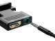 HDMI to VGA (D-Sub) Video and Audio Adapter, Black