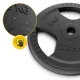 4FIZJO Cast Iron Weight Plates 2 x 5 kg (26 mm)
