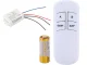 Wireless light switch with remote control, 1 channel, 20m range