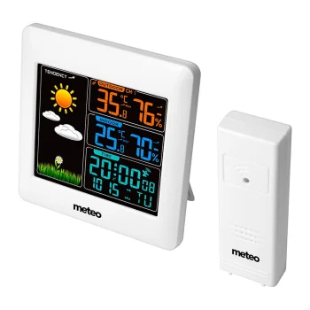 METEO SP93 Weather Station with DCF Atomic Clock and Outdoor Sensor