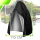 Waterproof Cover for Hanging Garden Chair 190x115 cm, Black