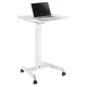 Maclean MC-892W Ergonomic Height Adjustable Desk (White)