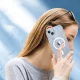 Tech-Protect iPhone 13 / 14 Case FlexAir Hybrid MagSafe, Clear Glitter