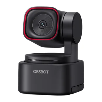 4K AI Webcam OBSBOT Tiny 3 Lite with PTZ Tracking