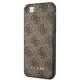Guess 4G Metal Gold Logo Case for iPhone SE 2022 / 2020 / 7 / 8, Brown