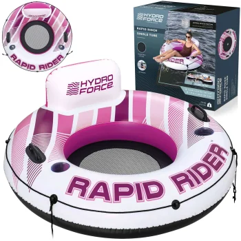 Bestway Hydro Force Rapid Rider Inflatable Chair with Backrest, 135 cm