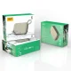 QCY SP2 IP67 Bluetooth Speaker with RGB Backlight, Gray Green