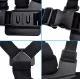 Chest Mount Harness for Action Cameras and Smartphones AP29, Black