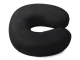Memory Foam Travel Neck Pillow, Black
