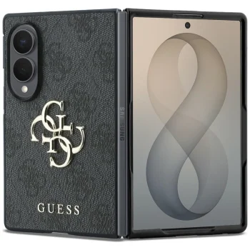 Guess Big 4G Logo Case for Samsung Galaxy Z Fold 8, Black