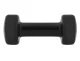 4Fizjo Classic Cast Iron Dumbbells with Vinyl Coating, 2 x 3 kg, Black