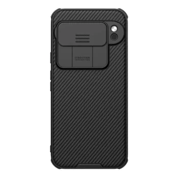 Google Pixel 9 Pro Nillkin CamShield Pro Case Cover with Camera Protection Shield, Black