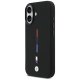 BMW M Silicon Tricolor Line MagSafe Phone Case Cover iPhone 17 - Black