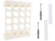 Coffee Capsule Holder and Organizer, White, 20 pcs