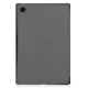 Samsung Galaxy Tab A8 10.5 (2021) (2022) (SM-X200/X205) Trifold Stand PU Leather Hard Protective Cover Case, Grey