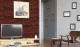 Decorative Wall Panel DARK RED WALL, 500x1000 mm