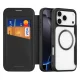 Dux Ducis iPhone 17 Pro Wallet Case Skin X Pro, Black