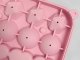 Silicone 3D Ice Cube Tray with Heart, Sphere, and Diamond Shapes