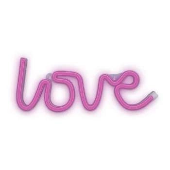 Forever Light FLNE05 LED Neon LOVE Sign, Pink