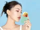 Silicone Ice Roller for Face to Reduce Puffiness and Soothe Skin, Purple