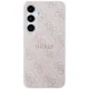 Guess 4G Collection Leather Metal Logo MagSafe Case for Samsung Galaxy S24, Pink