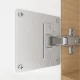 Malatec Hinge Repair Plates, 4 pcs, 9x9 cm