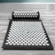Acupressure Massage Mat + pillow (65x 40cm, Black)