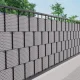 Fence Strip TENAX FLEXI 2.05x0.19 m (1000 g/m²), Light Grey / Dark Grey