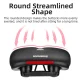 Rockbros AQ-6090R Bicycle Saddle, Black/Red