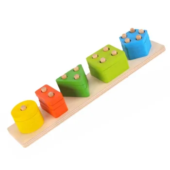 Bakalu Jhtoy-605 Wooden Stacking Toy