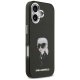 Karl Lagerfeld IML Aquarelle Karl & Logo MagSafe vāciņš iPhone 17 telefonam – melns | Phone Case Cover