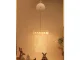 3D LED Window Stained Glass, Christmas Decoration, Warm Light