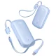 Baseus EnerFill FC21 Qpow 3 Ultra 20000mAh 22.5W Powerbank with Display and Cable Included - Blue