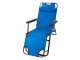 Zero Gravity Outdoor Lounge Chair Folding Recliner for Patio and Beach, Blue