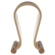 Maclean MC-815O Wooden Headphone Stand, Light Oak