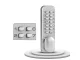 Mechanical Combination Door Lock with Handle, Battery-Free