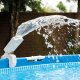 Intex 28089 LED Pool Fountain, White