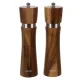 Ruhhy Wooden Salt and Pepper Grinder Set, 2 pcs, Brown