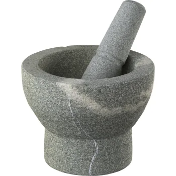 Granitinė grūstuvė Gefu Crunchy 17.3 cm, pilka