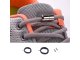 Elastic Shoelaces without Binding, Black