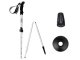 Foldable Adjustable Trekking Pole (1 pc), Silver