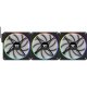 Thermaltake TS140 EX RGB PC Fan 3-Pack, Black