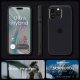 Spigen Ultra Hybrid Case for iPhone 15 Pro, Clear Black